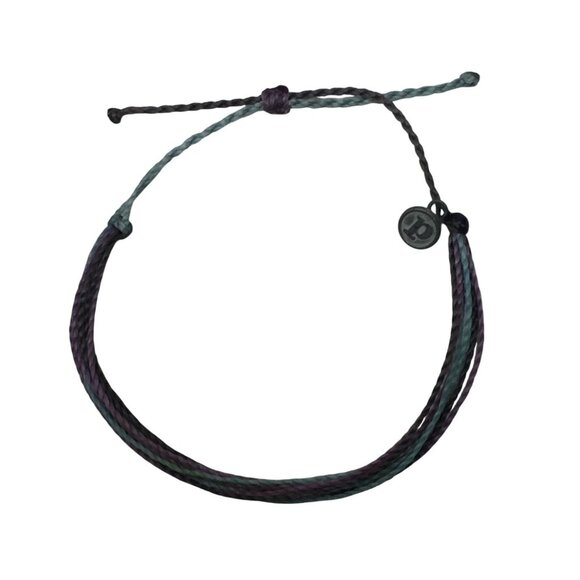 Pura Vida Adjustable Women's Blue and Purple Bracelet - Picture 1 of 6